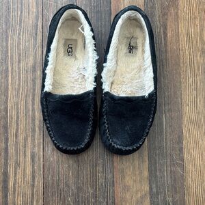 UGG Women’s Black Suede Slipwrs